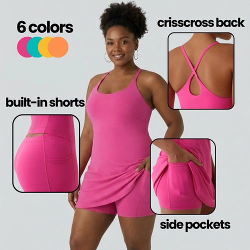 FlowFit 2-in-1 Active Dress